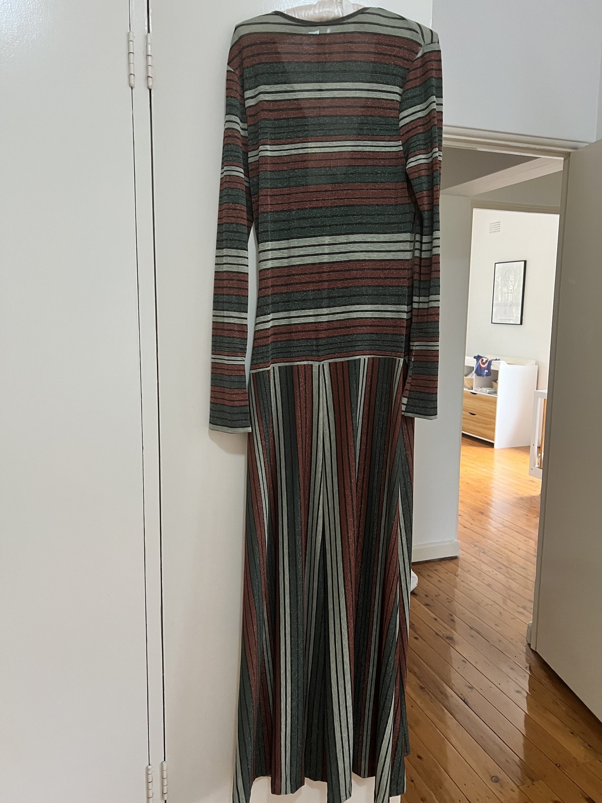 Swan Song Maxi Dress - Tag on