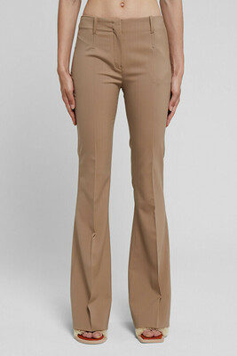 Jacquemus 'Le Pantalon Pinu' beige trousers - AirRobe