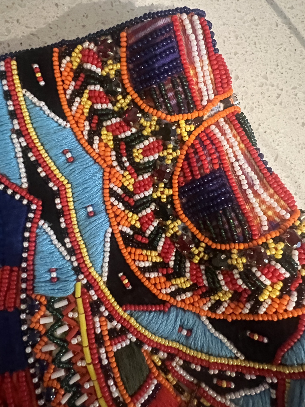 embellished beaded shorts