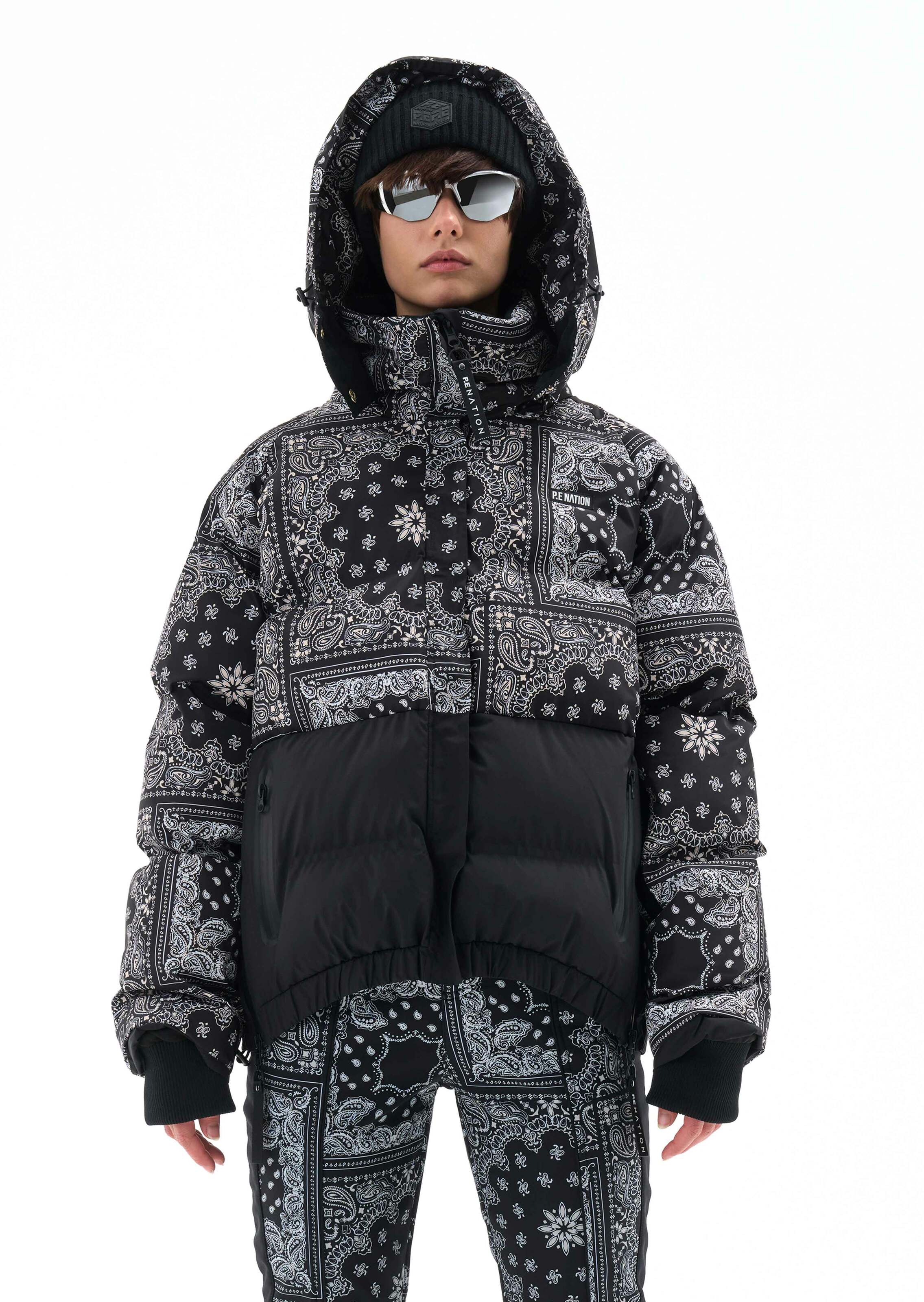 Nation NISEKO SNOW JACKET IN BANDANA PRINT AirRobe