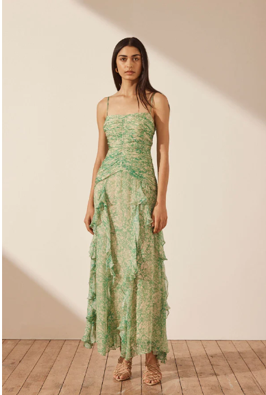 Shona Joy Belvedere Ruched Fill Maxi Dress - AirRobe