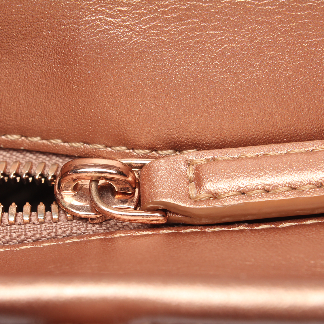 MCM Metallic Visetos Mini Anya Tote AirRobe