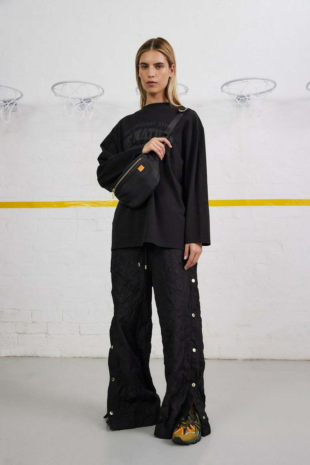 VOLLEY PANT IN BLACK