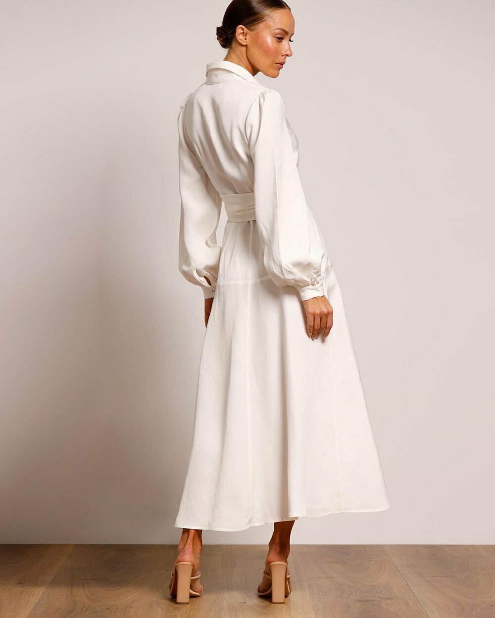 Regalia Shirt Midi Dress
