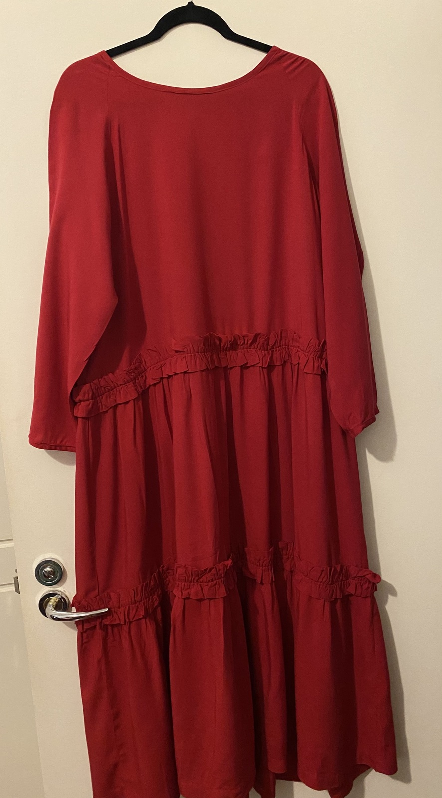 Alpha60 Red Drop Waist Dress - AirRobe