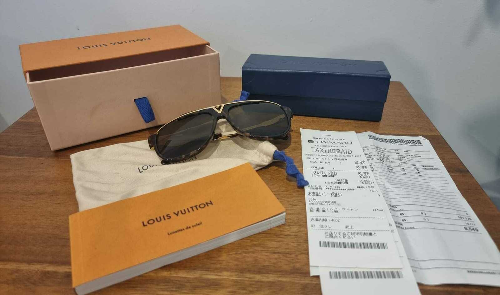 Louis Vuitton Acetate Mascot Sunglasses Z0938E Tortoise - AirRobe