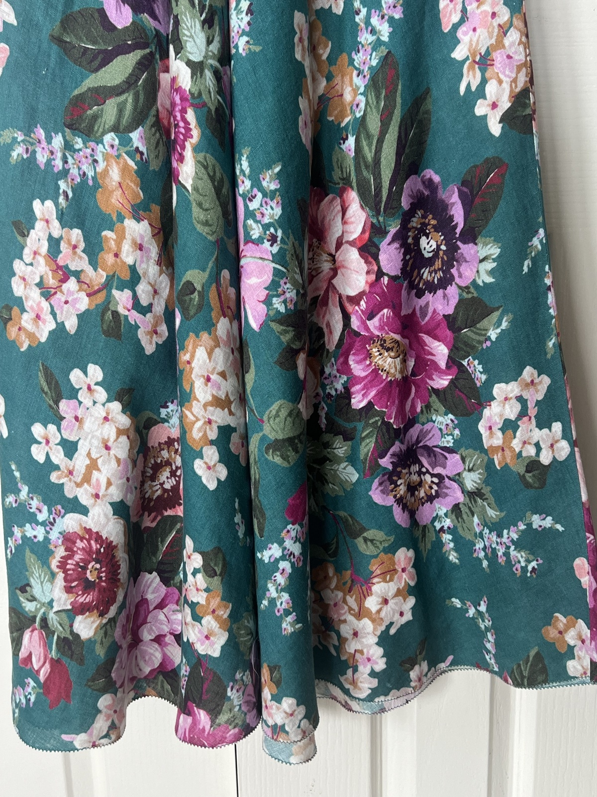 knee length dresses for ladies Zimmerman Black Allia Floral Cross Stitch Maxi Dress