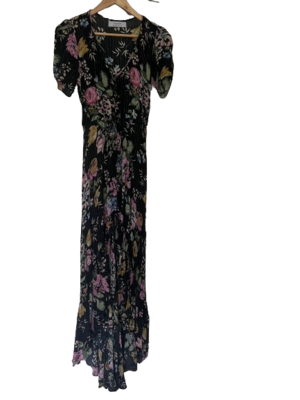 bcbg faux wrap maxi dress BCBGMAXAZRIA Colorblocked Faux Wrap Jumpsuit – Runway Catalog