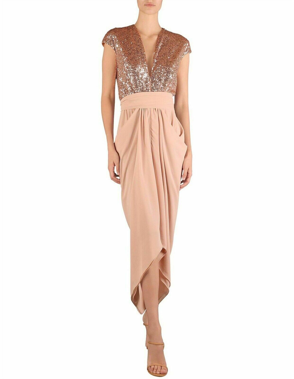 Je t'aime waterfall dress