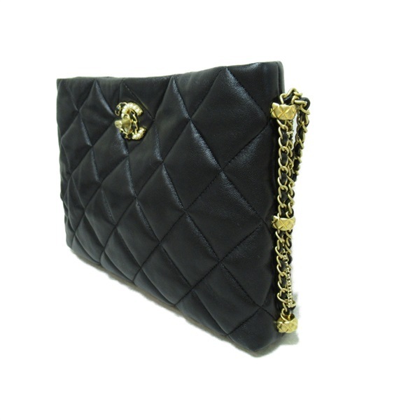 Chanel CC Quilted Leather Chain Crossbody Bag AirRobe