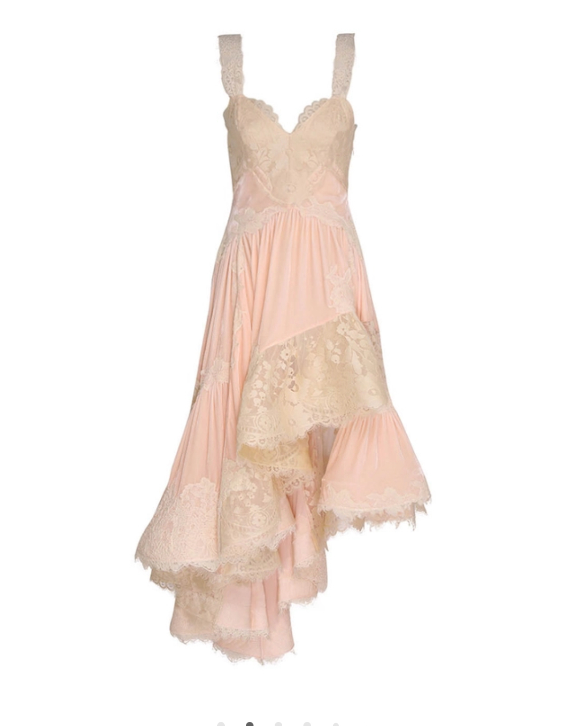 Zimmermann LUMINOSITY VELVET LACE MIDI - AirRobe