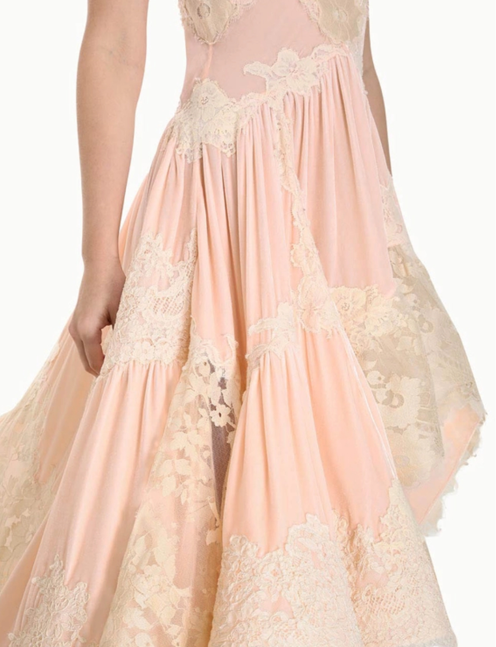 【Zimmermann】LUMINOSITY LACE PANELLED MIDI レース ミディ Zimmermann Dress Luminosity Lace Panelled Midi | WAKAKUU