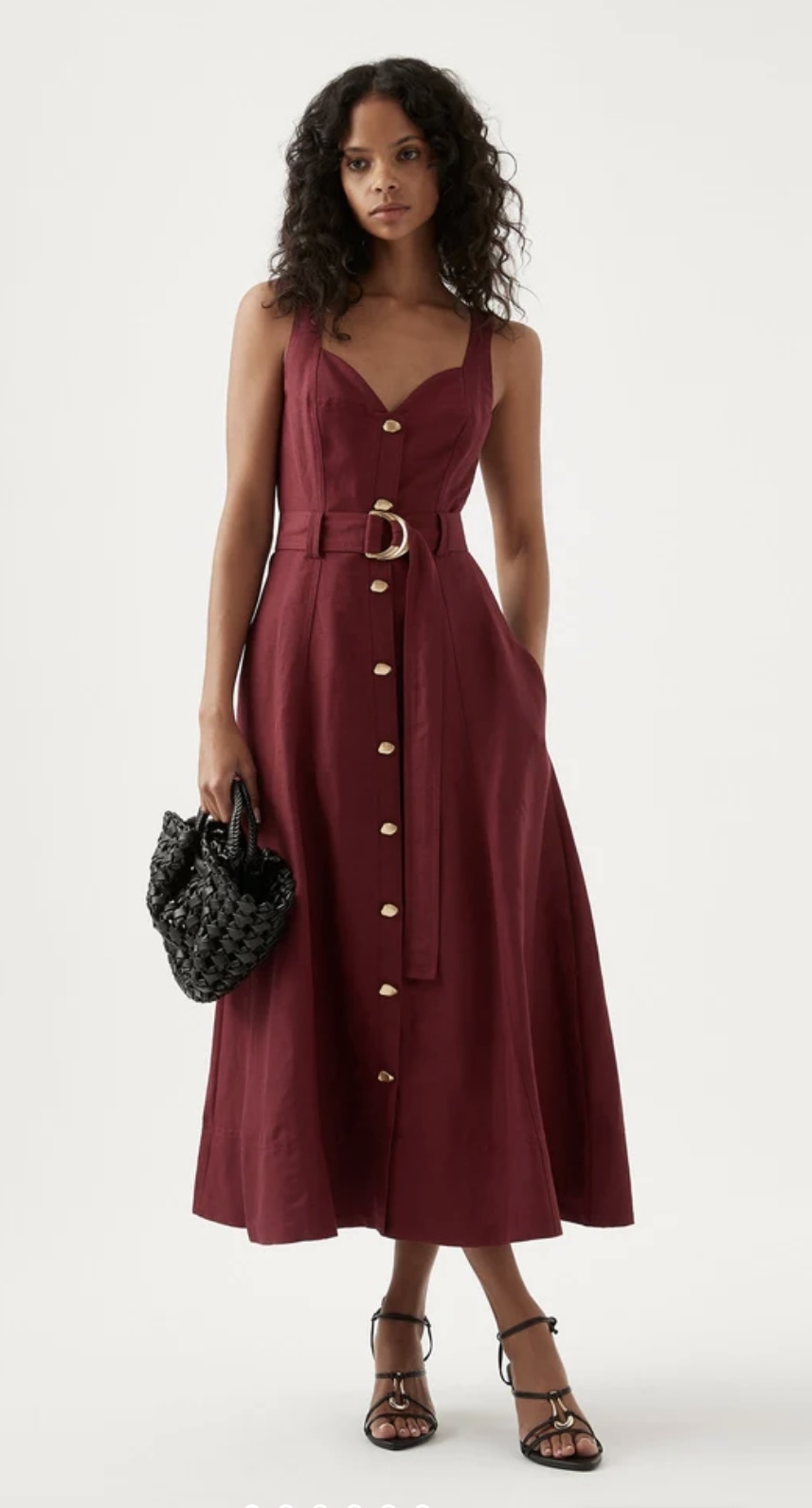 aje burgundy dress Burgundy and Black Gothic Lolita Prom Dress Ball Gown
