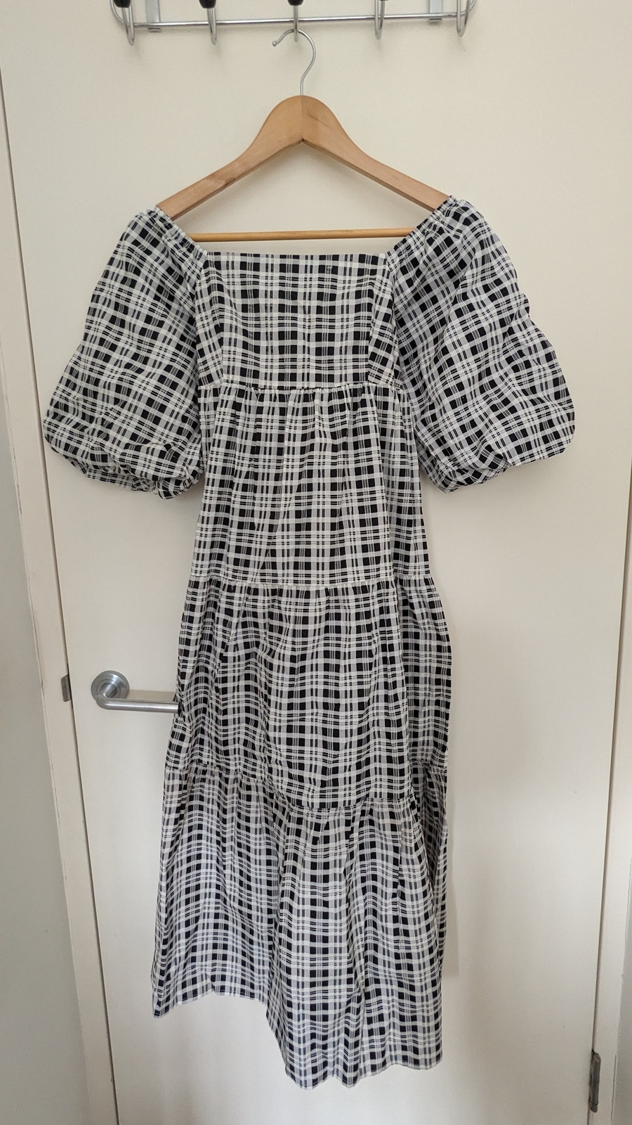 Kiona Midi Dress Milana Check Print