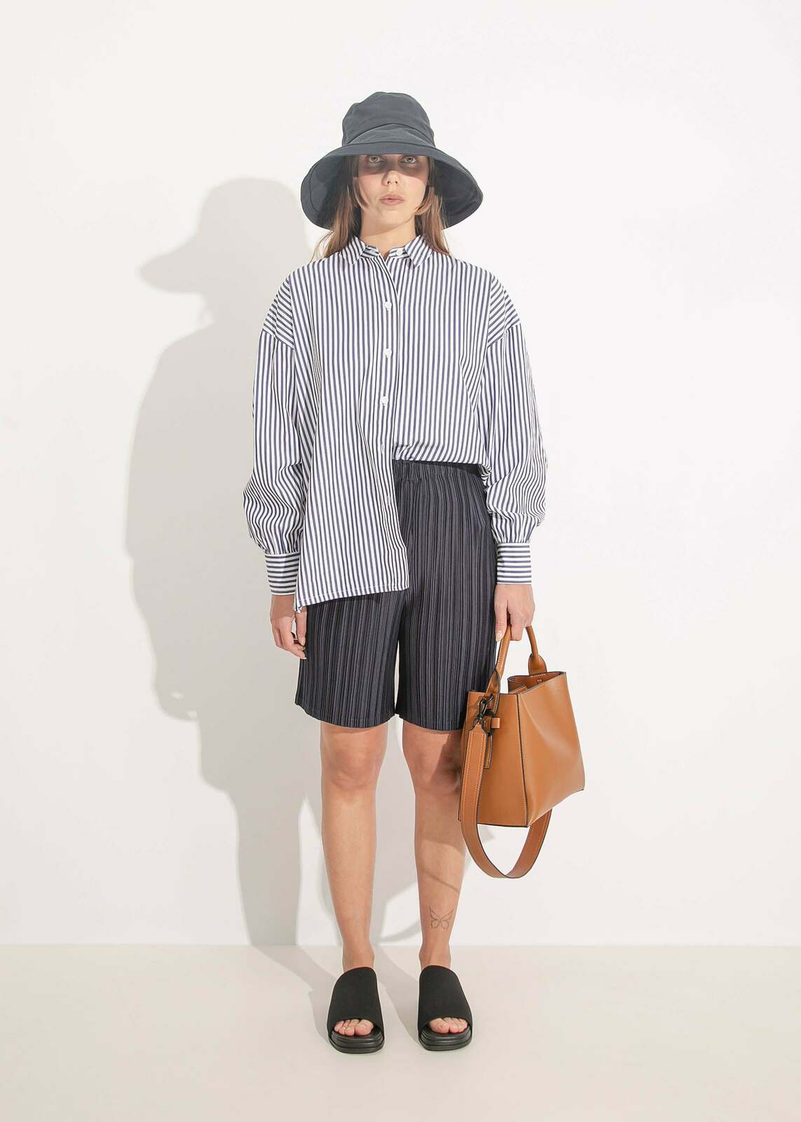 JERICHO SHIRT / NAVY-WHITE