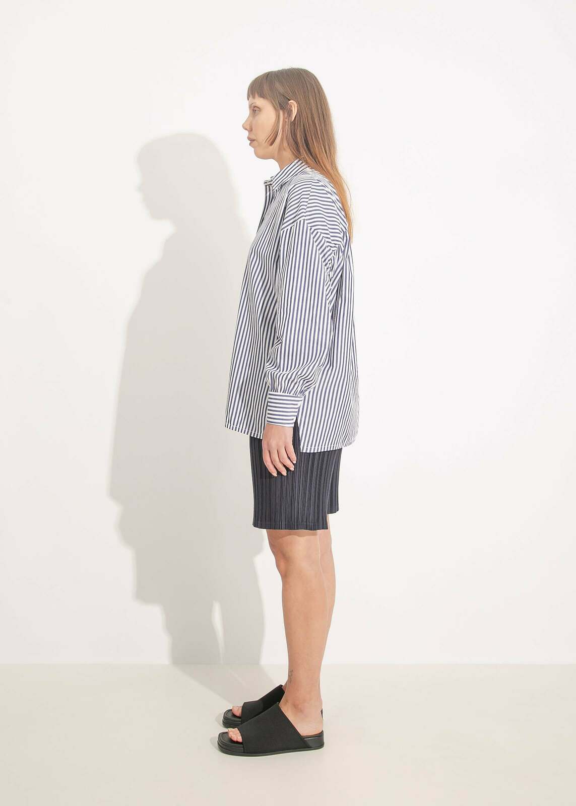 JERICHO SHIRT / NAVY-WHITE