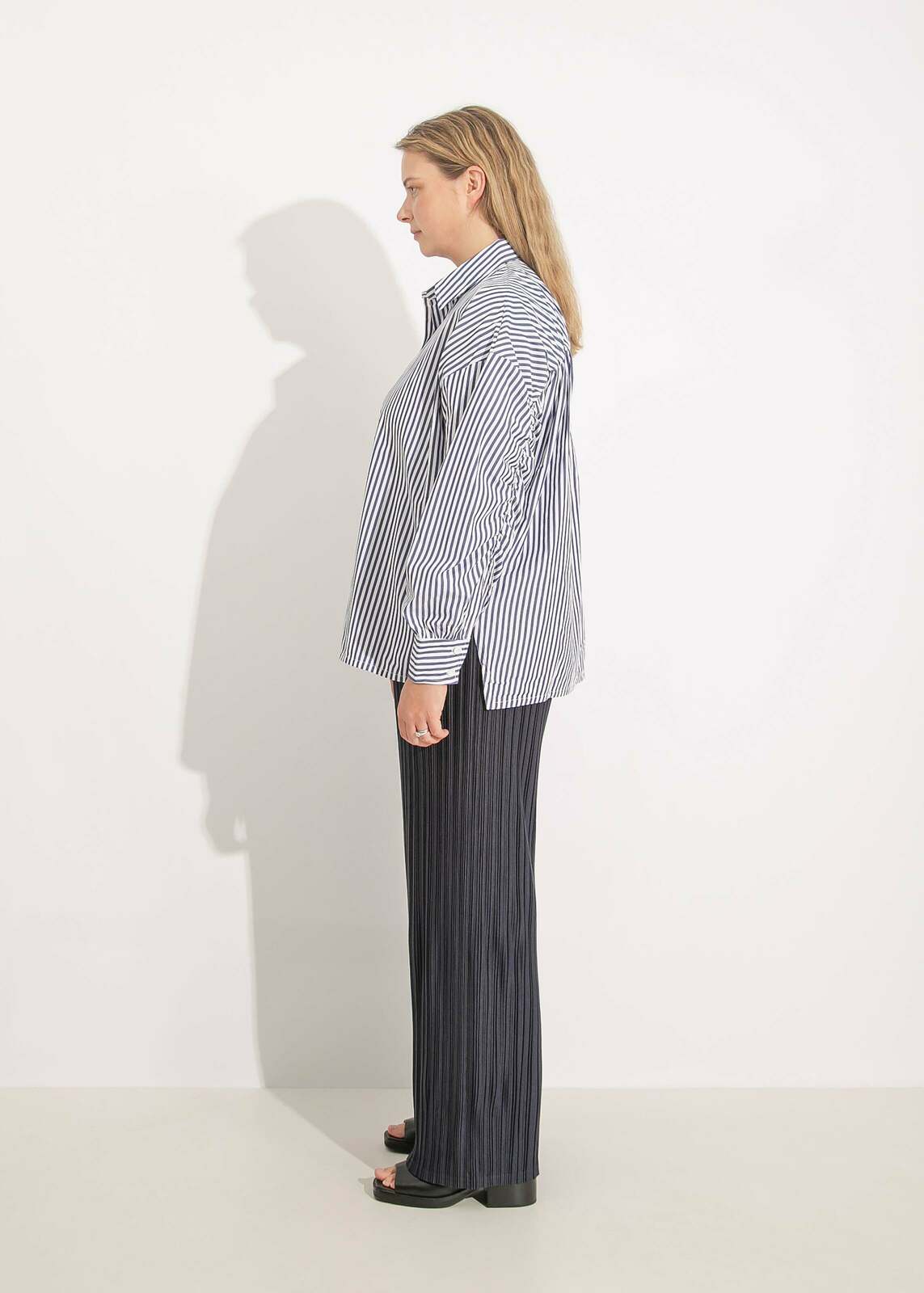 JERICHO SHIRT / NAVY-WHITE