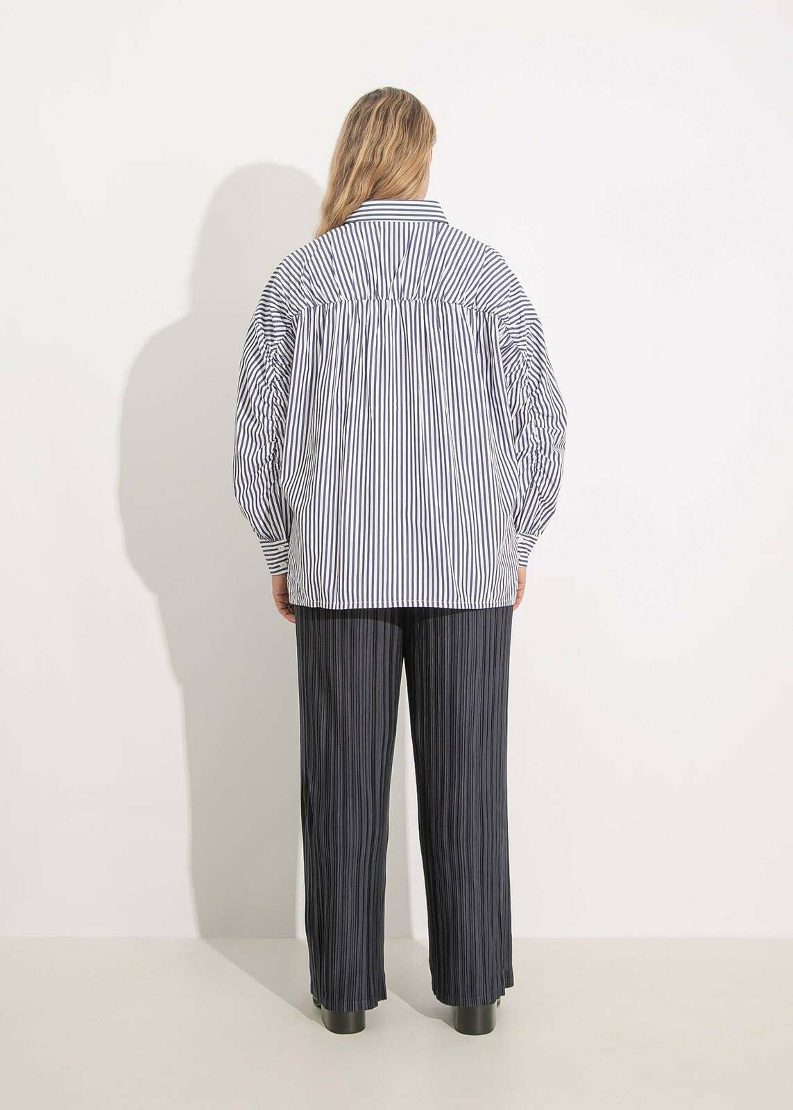JERICHO SHIRT / NAVY-WHITE