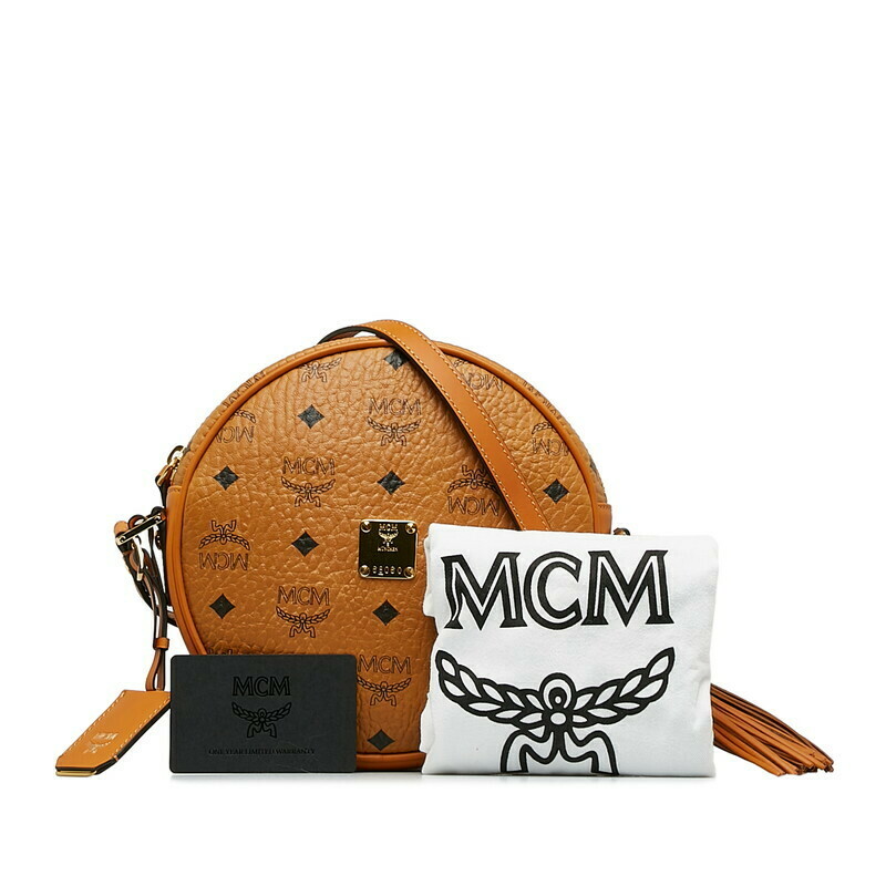 MCM Visetos Heritage Tambourine Crossbody Bag AirRobe