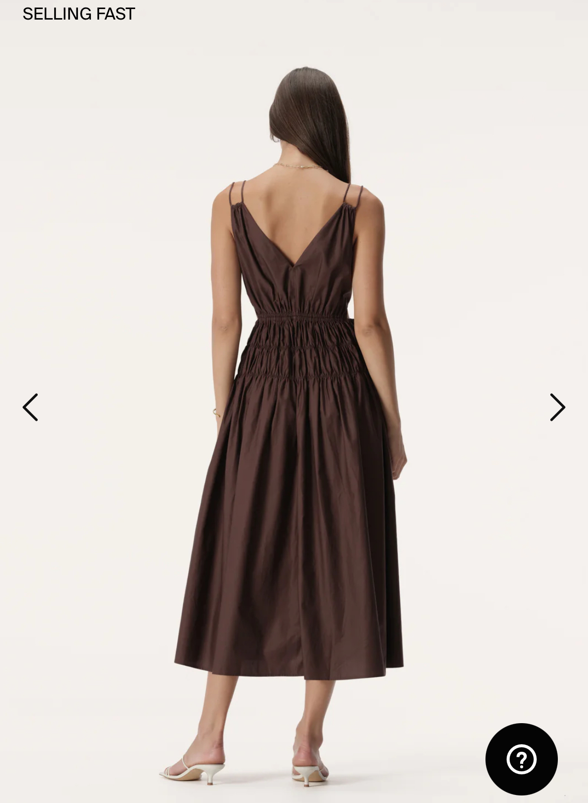 elka collective brown dress Elka Collective Helene Maxi Dress main image 1