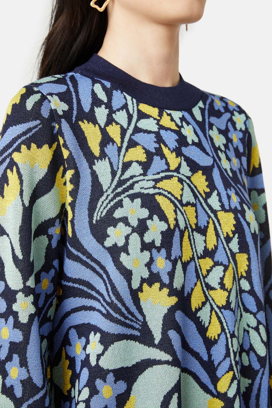 Freshly Cut Lurex Dress