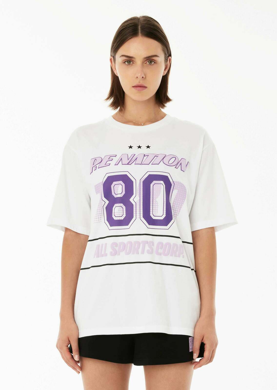 IMPROVISE TEE IN OPTIC WHITE