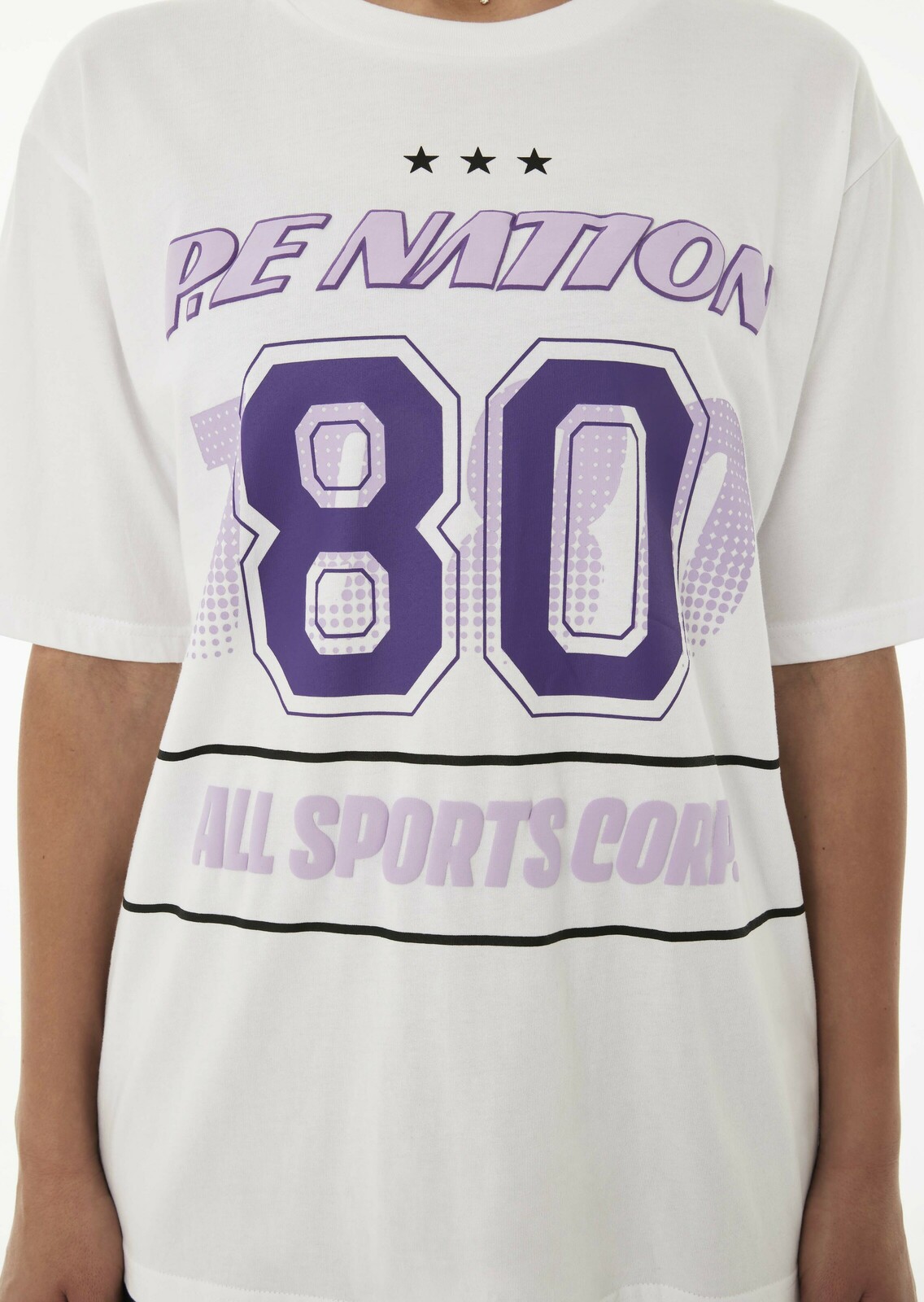 IMPROVISE TEE IN OPTIC WHITE