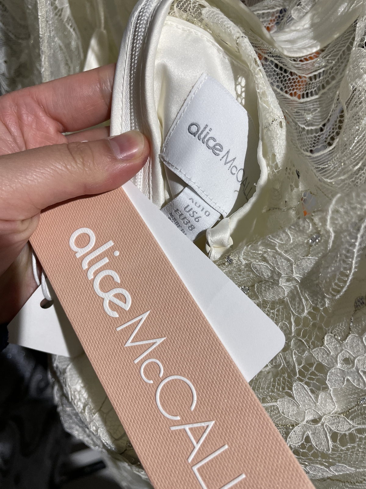 BNWT CREME MOONSTRUCK MINI DRESS - SIZE 10 AU/6 US (RRP $395)