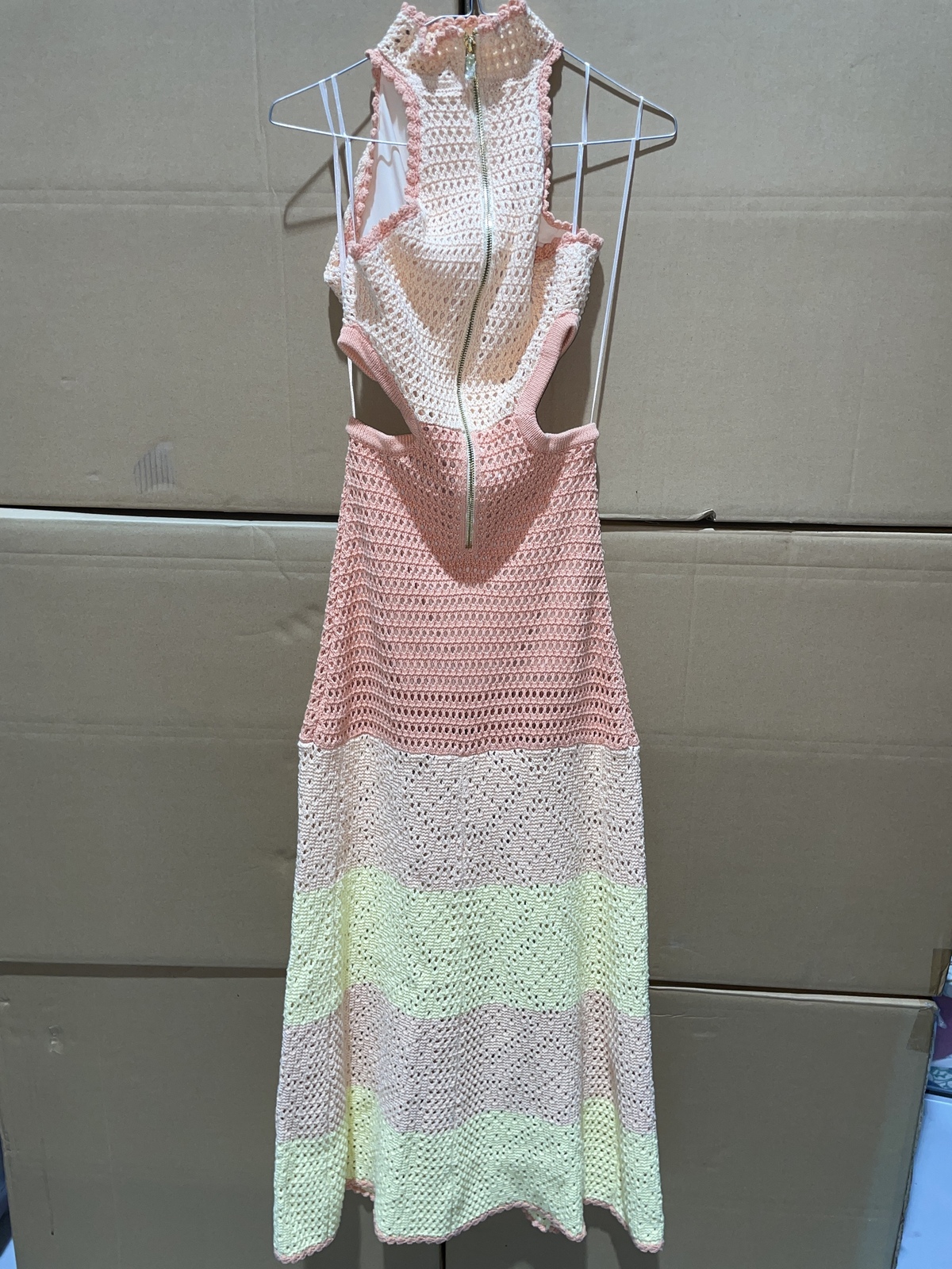 BNWT TEA ROSE SALTY KISSES MIDI DRESS - SIZE 8 AU/4 US (RRP $550)