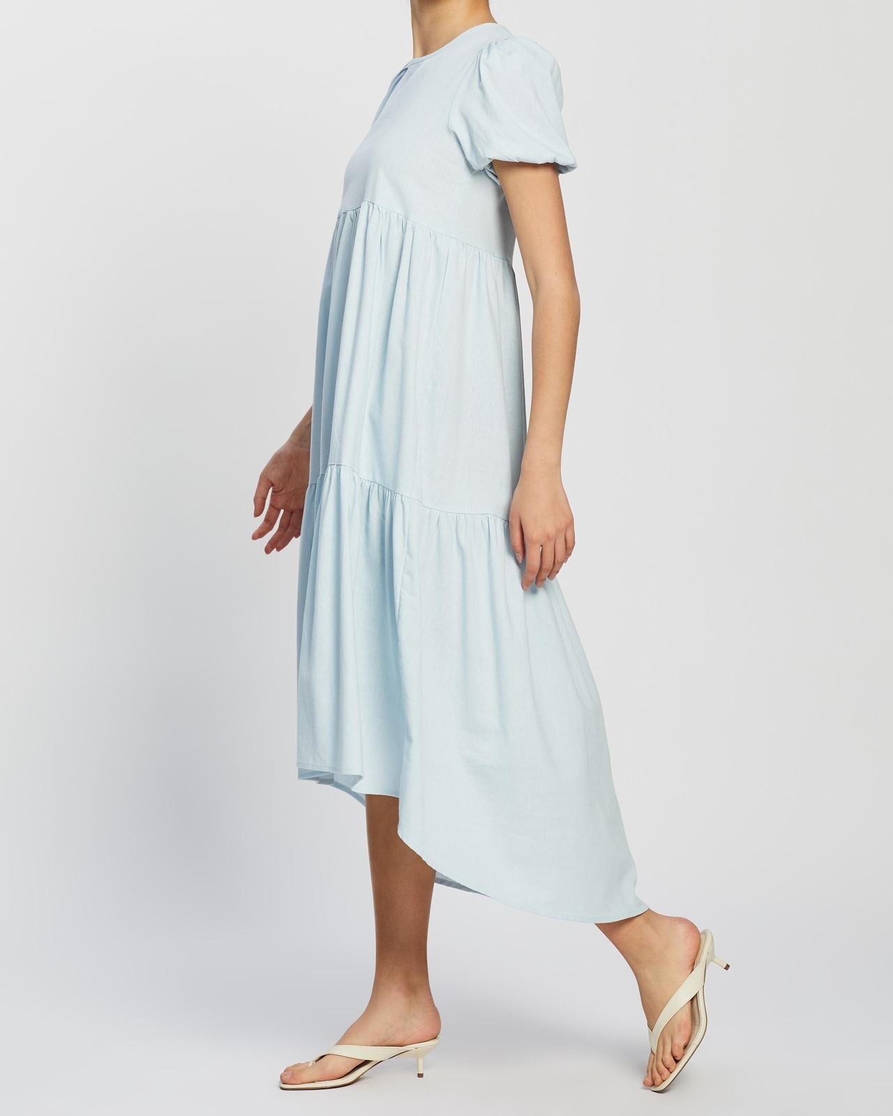 Jada linen midi dress atmos&here size 8