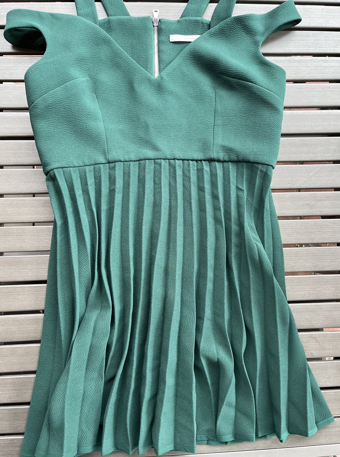 Emerald City Pleat Dress