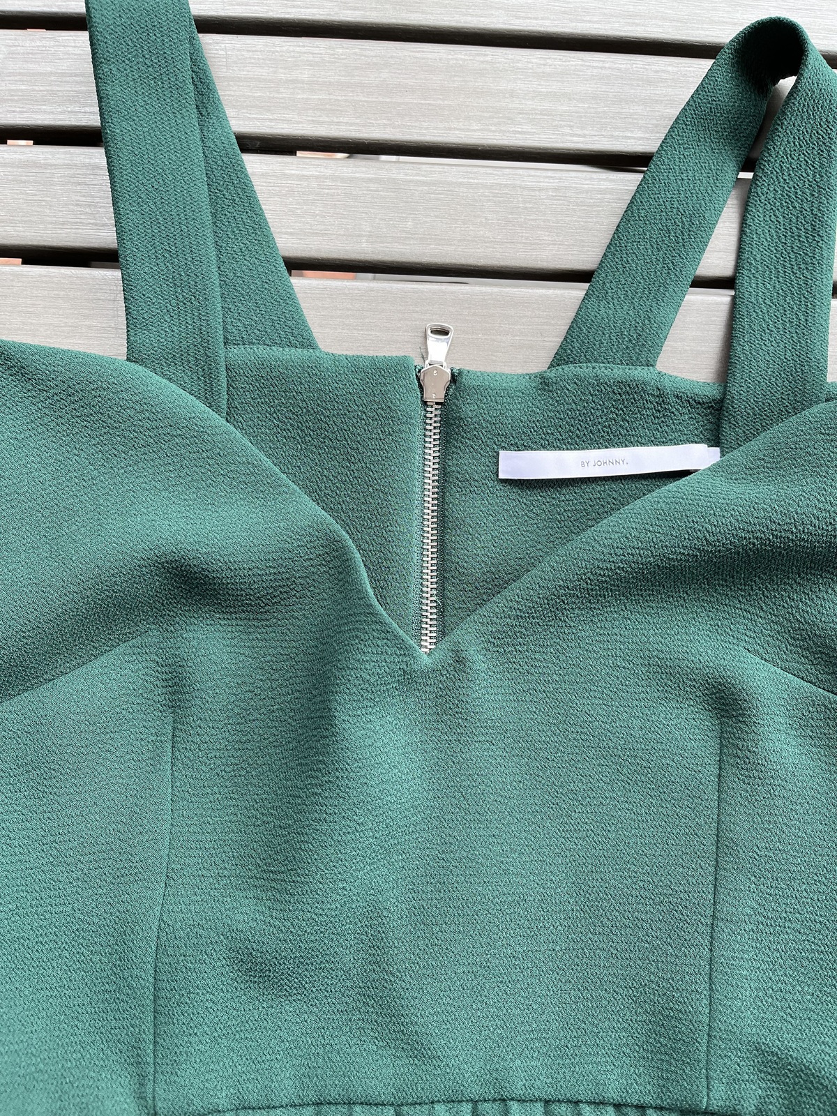 Emerald City Pleat Dress