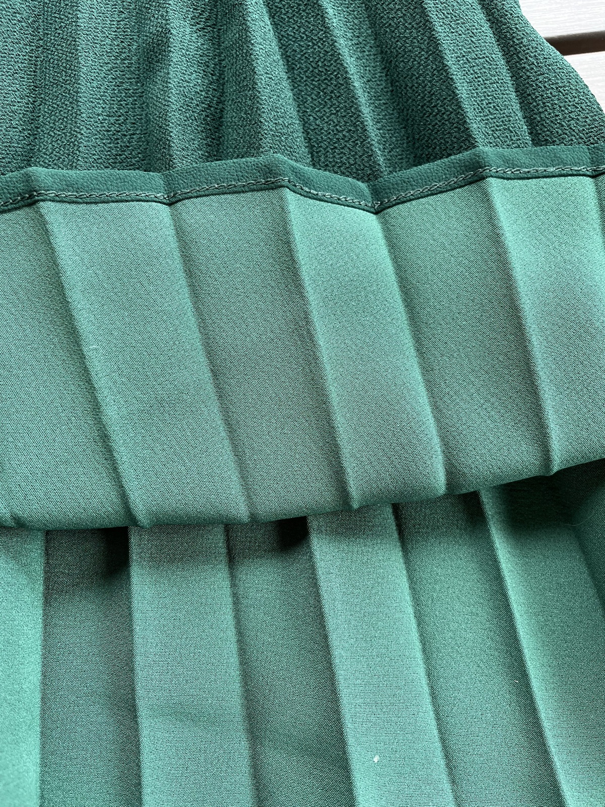 Emerald City Pleat Dress