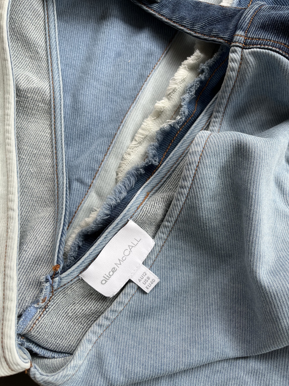 Sweet Thing Denim Romper Playsuit