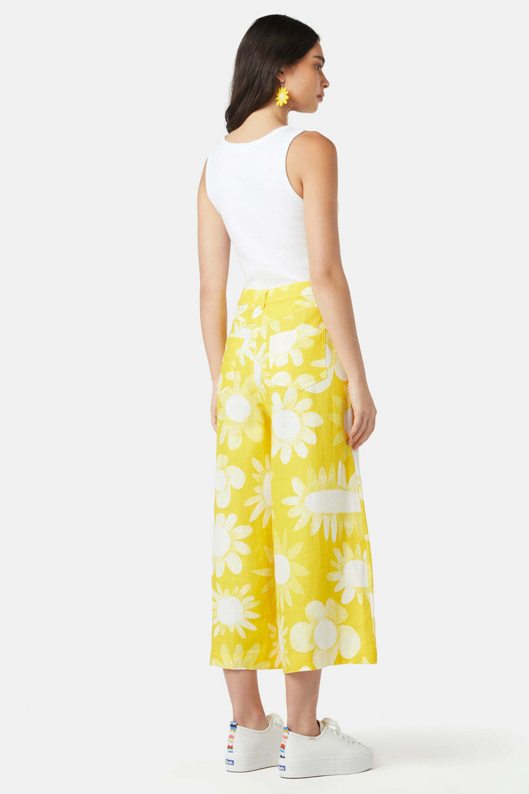 Flowering Yellow Culotte