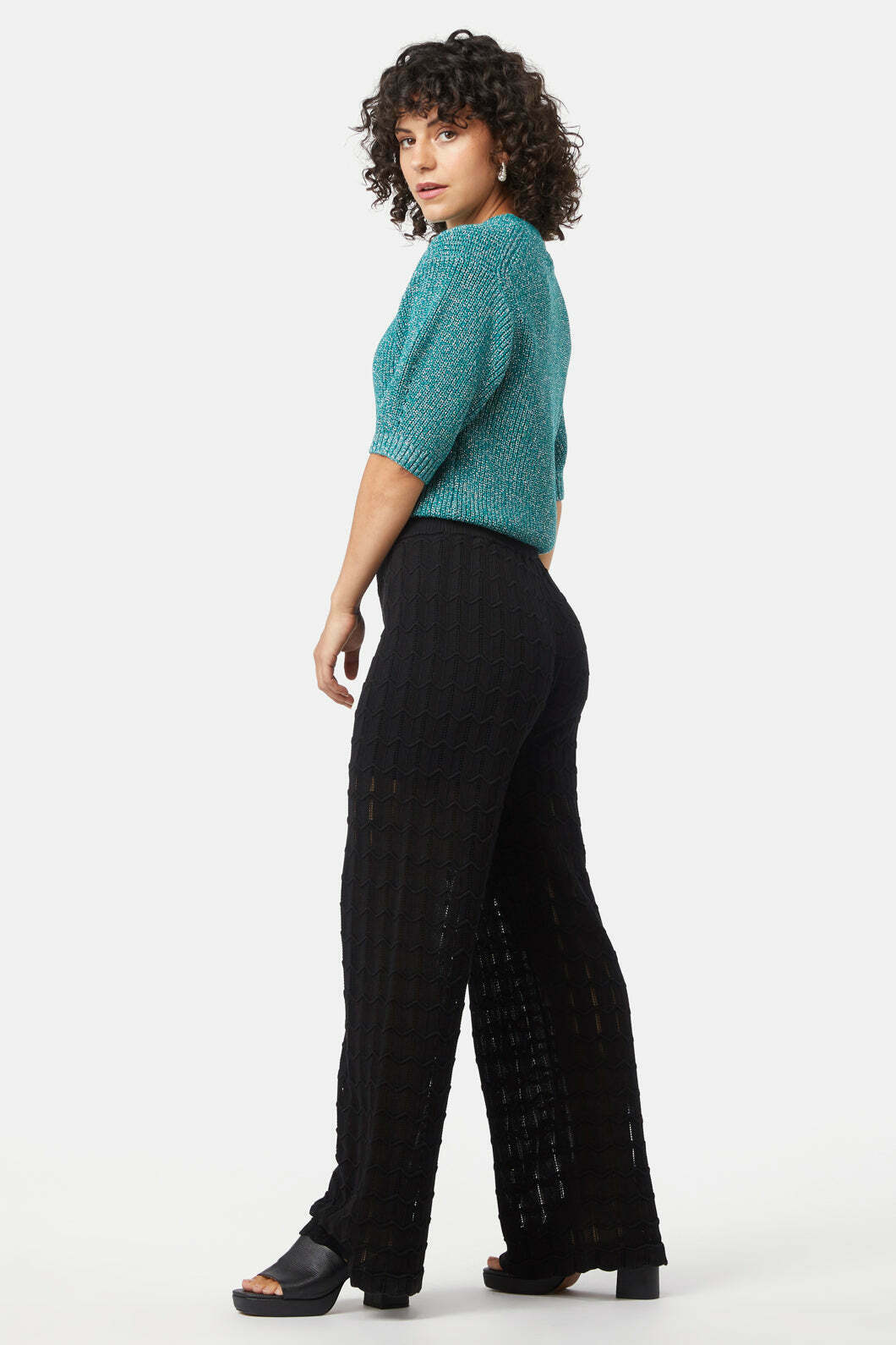 Chevron Knit Pant