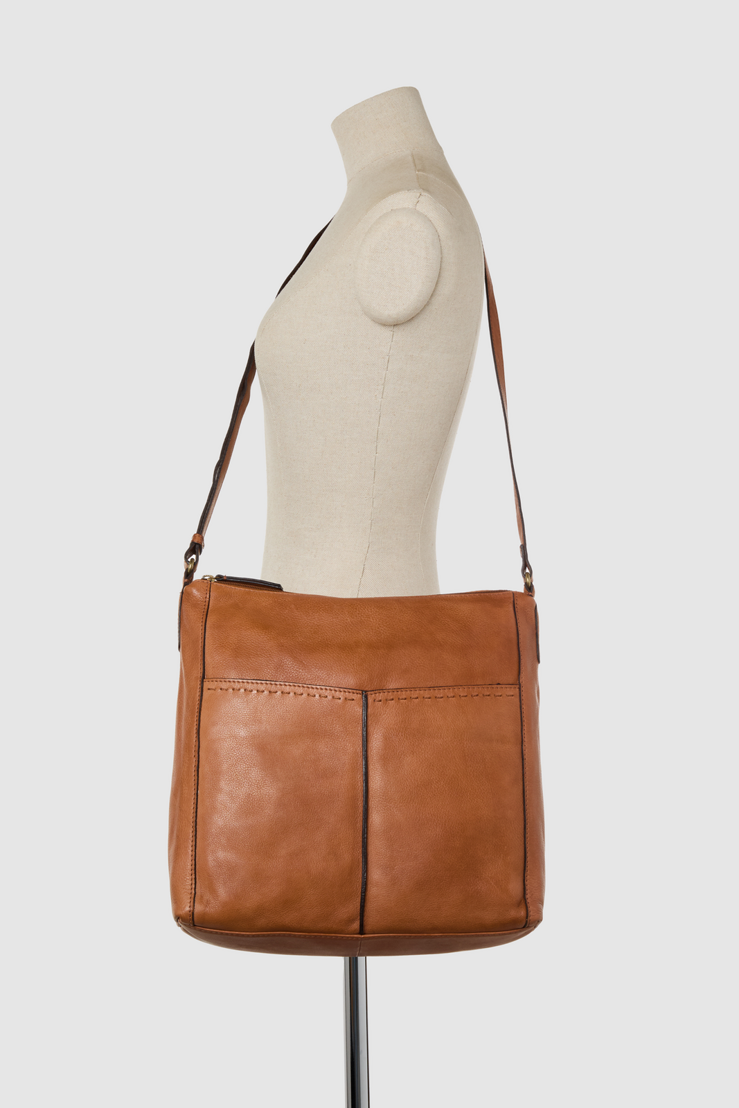 Bo Leather Large Crossbody Bag