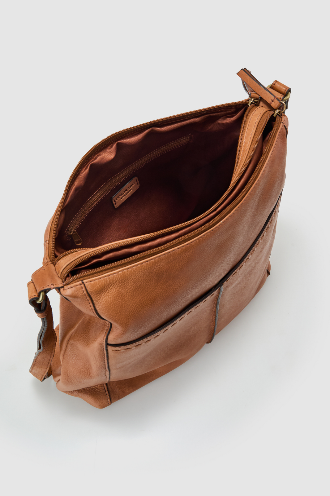 Bo Leather Large Crossbody Bag