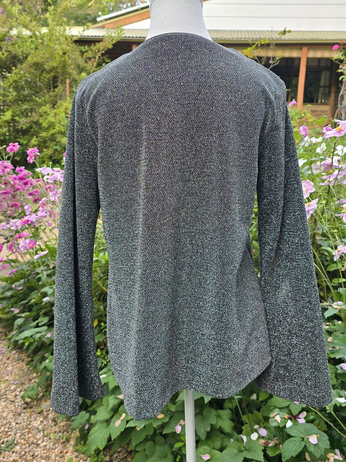 Metallic Shimmer Jumper Sz M