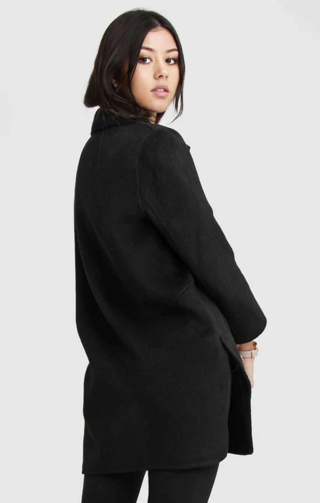 Ex-Boyfriend Wool Blend Oversized Coat