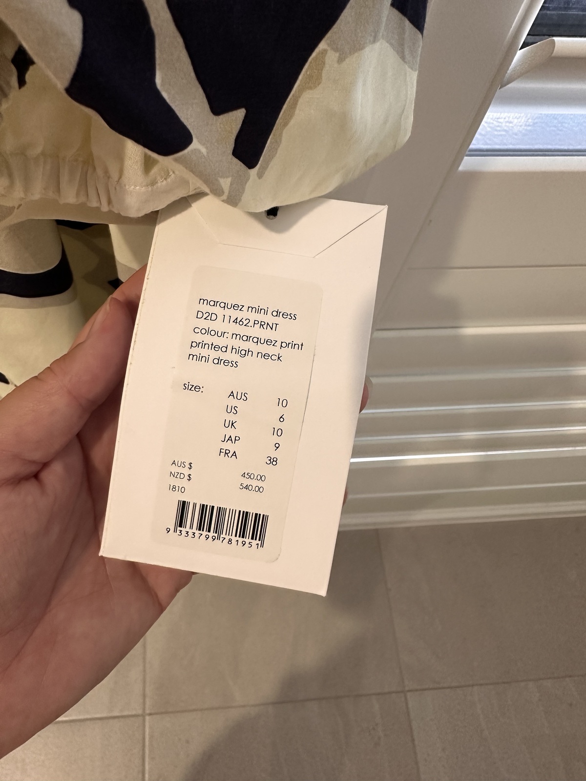 Marquez Print Mini Dress