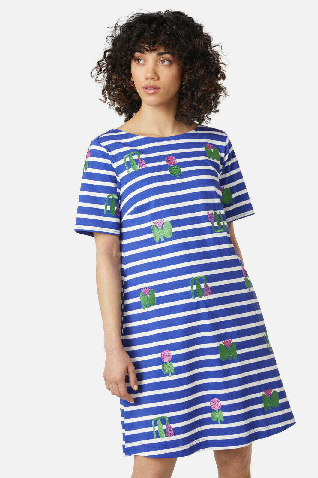 Flower Pattern Oui Non Dress