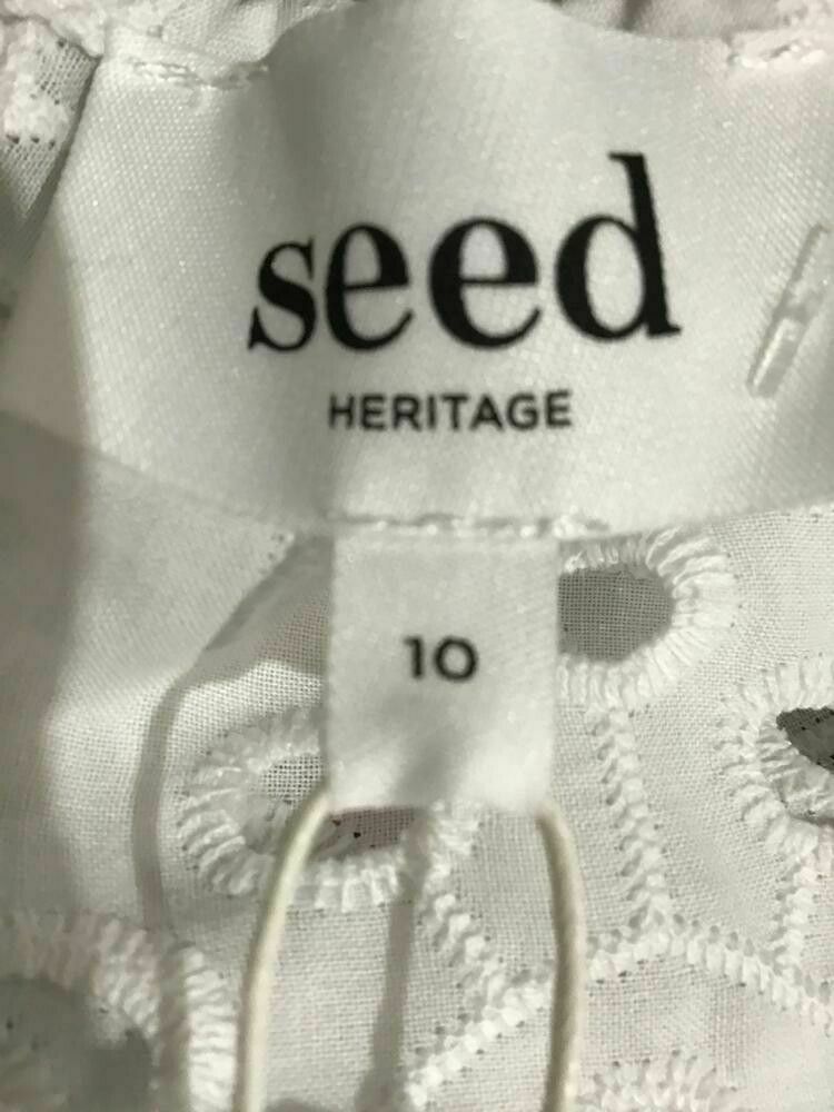 White Broderie Cold Shoulder Top Blouse NWT RRP$139