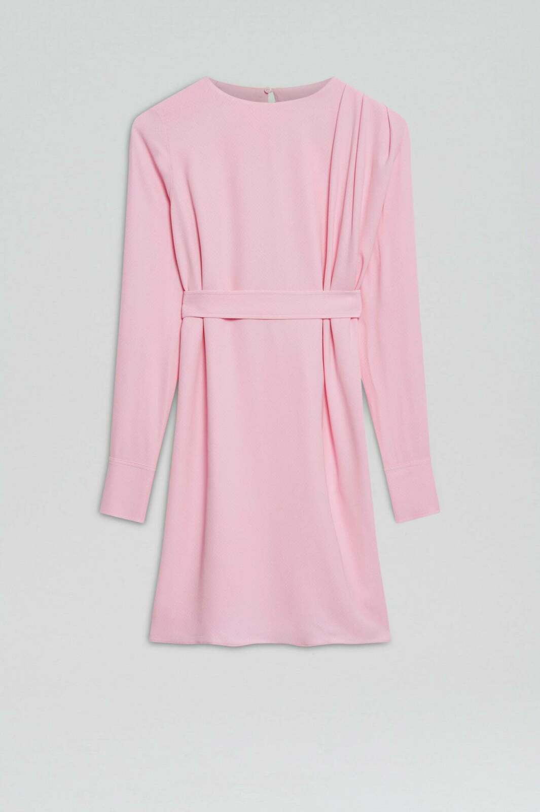 knit mini shift dress Sleeveless Mock-Neck Rib-Knit Mini Shift Dress for Women main image 0