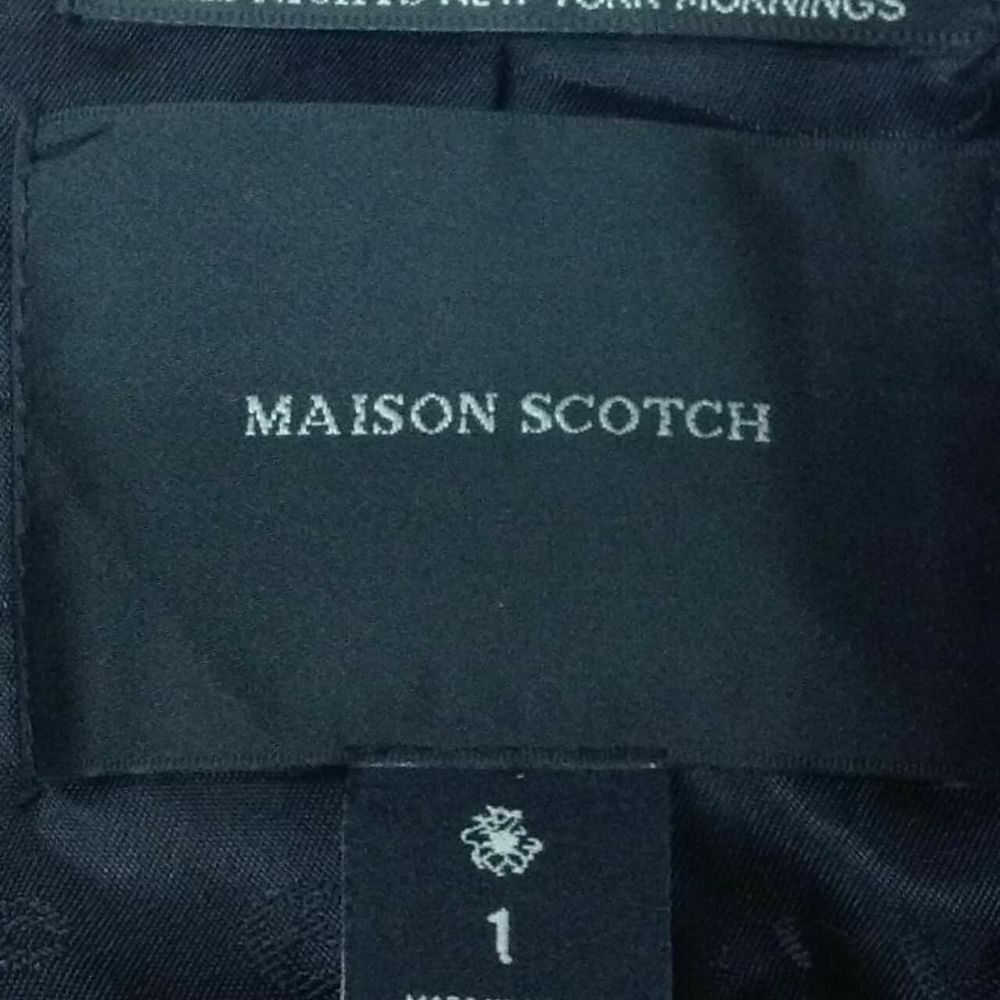 Wool Black Sequin Sleeve Tuxedo Blazer Jacket