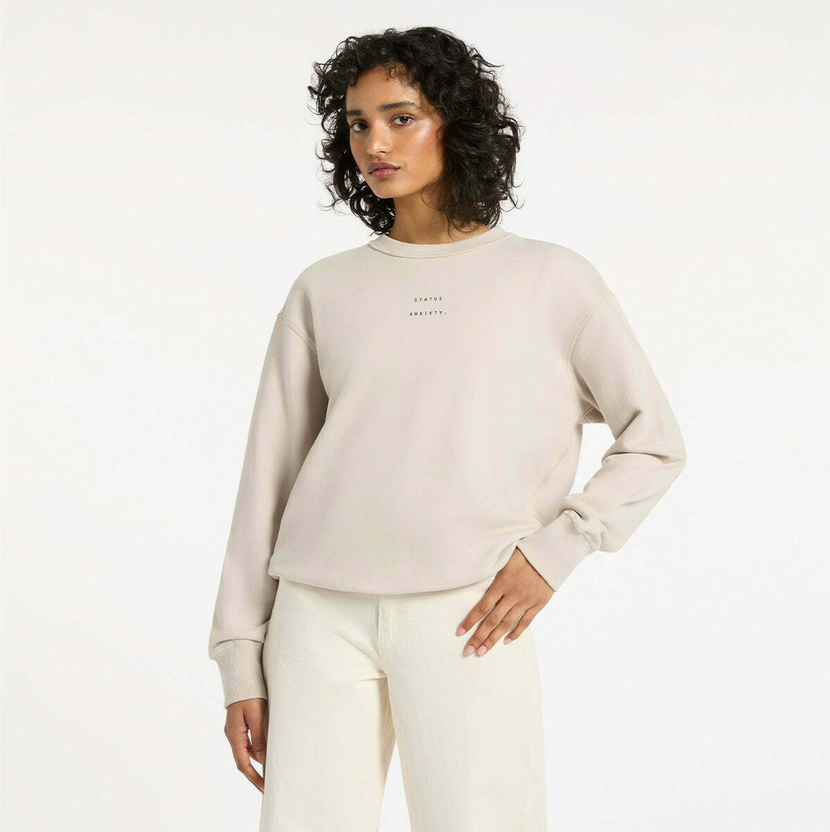 Could Be Nice Logo - Women's Classic Crew / Dove Grey