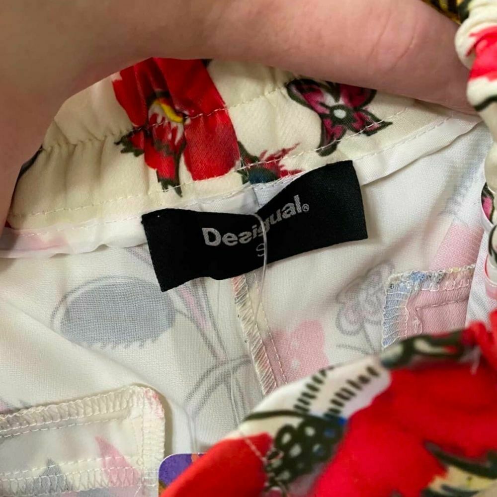 Dimitri Cream Floral Wide Leg Pants NWT RRP$269