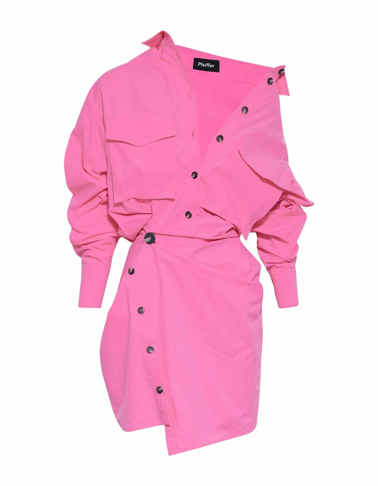 FORBES MINI DRESS | ULTRA PINK