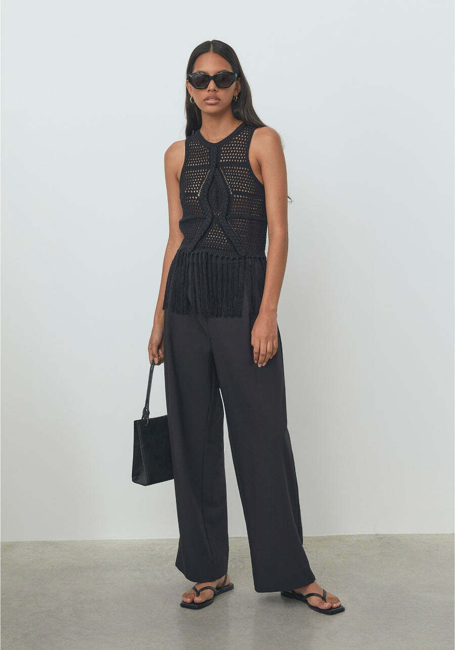 MESMERISE CROCHET TOP