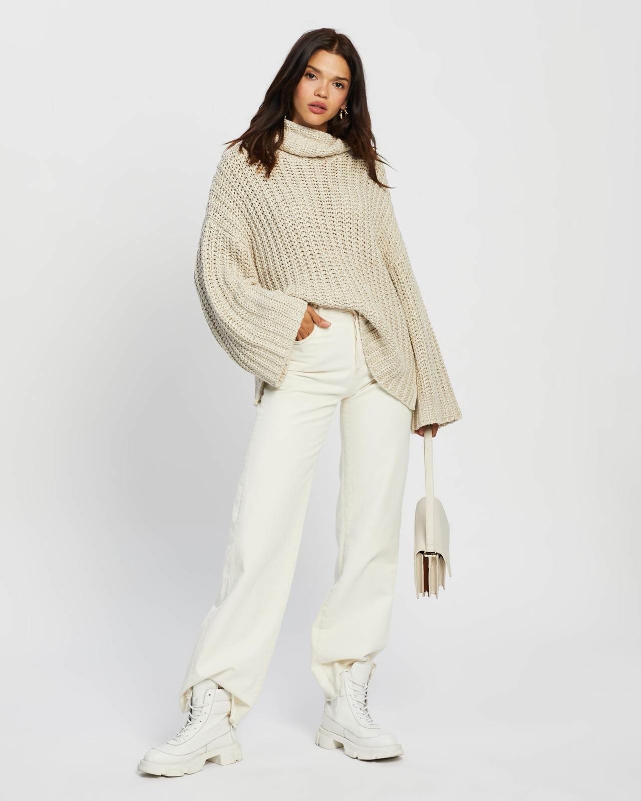 Organic Cotton Oversized Knit